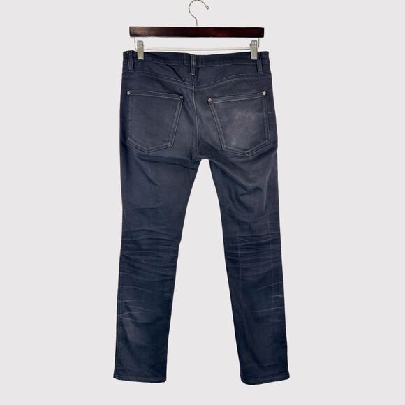 Acne Studios Mens Jeans Black Denim Max Cash Skinny Slim Stretch Dark Wash 30x28 - Picture 2 of 10